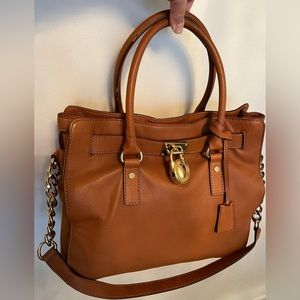 Michael Kors Hamilton Leather Bag